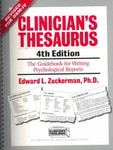Clinician's Thesaurus by Edward L. Zuckerman (1995, Paperback)