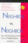 Neighbor Vs. Neighbor by Mark Warda (1999, Paperback)