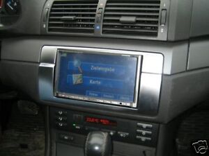 Bmw e46 m3 double din install #3
