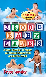35,000+ Baby Names by Bruce Lansky (1995, Paperback)