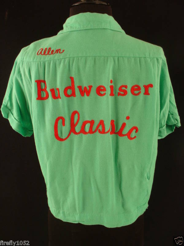 Embroidered Shirt, retro bowling shirt - Embroidery, Custom