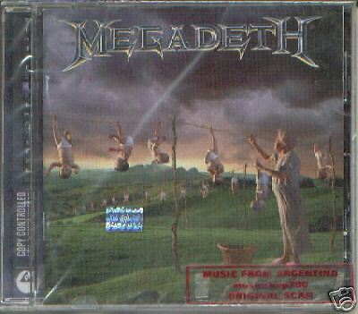 MEGADETH, YOUTHANASIA + 4 BONUS TRACKS.REMASTERED. FACTORY SEALED CD 