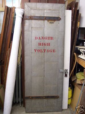 Antique Door, Tin, Fire Door  