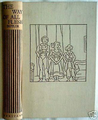 THE WAY OF ALL FLESH Samuel Butler, Heritage Press 1936  