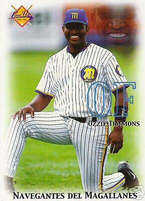 2001 Venezuelan Lineup # 59 OZZIE TIMMONS Magallanes Navigators 