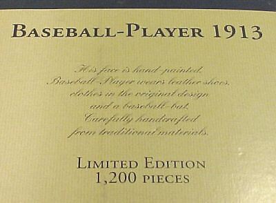 STEIFF STIEFF BASEBALL PLAYER 1913 REPLICA NIB  