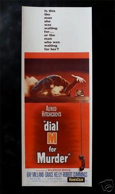 DIAL M FOR MURDER * MOVIE POSTER HITCHCOCK GRACE KELLY  