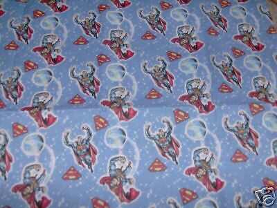 Superman Handmade Blanket Quilt Super Hero  