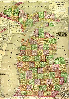 1903 History & Genealogy of WEXFORD County Michigan MI  
