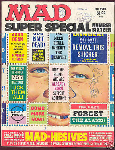 Mad Magazine Super Special 16 Drucker Aragones Art