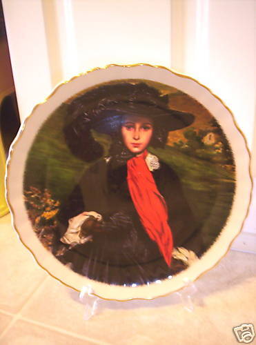 1896 Miss May Sartoris Plate by James Kent  England