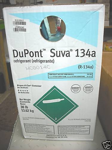 R134a DuPont SUVA REFRIGERANT (R 134a) 30 Lb. Can  