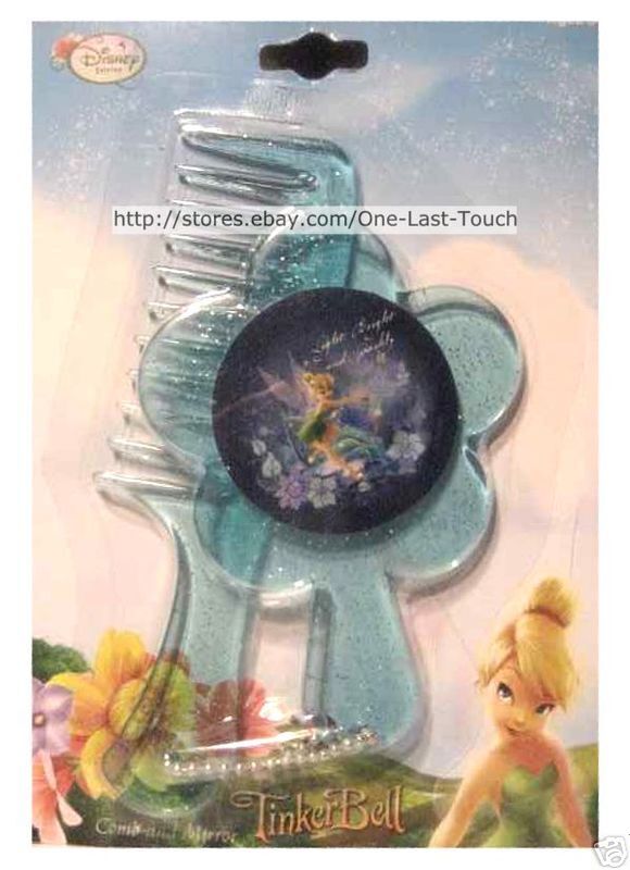 Disney Fairies TINKERBELL Mini Purse Comb & Mirror Set  