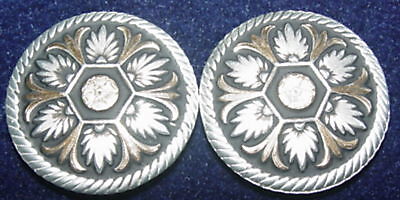 MONTANA SILVERSMITHS 1 1/2 INCH KALEIDOSCOPE PAIR  