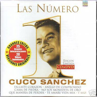 Cuco Sanchez   Las Numero Uno   CD + DVD  