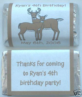 DEER HUNTER BUCK & DOE HUNTING BIRTHDAY PARTY FAVORS  