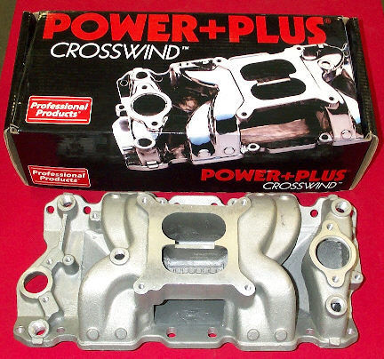 Chevy Aluminum Intake Manifold Crosswind Air Gap 52026  