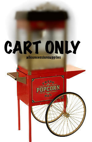 ANTIQUE STYLE CART / TROLLEY FOR STREET VENDOR COMMERCIAL POPCORN 