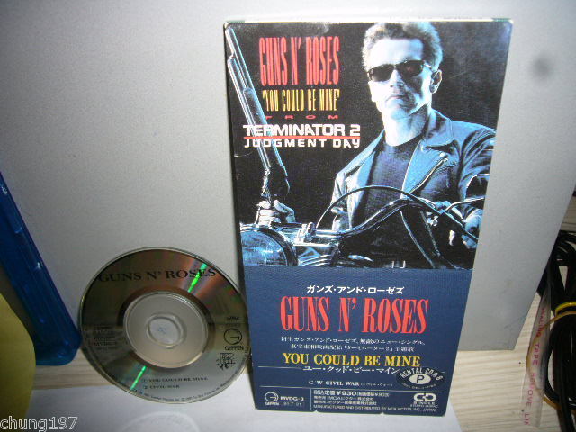 GUNS N ROSES YOU COULD BE MINE 1991 JAPAN 3 INCH CD  