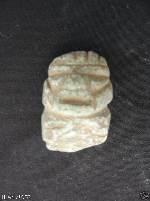 RARE PRE COLUMBIAN PERUVIAN INCAN STONE ARTIFACT  