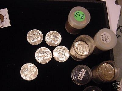 1954 P BU FRANKLIN HALF DOLLARS SINGLE COINS  