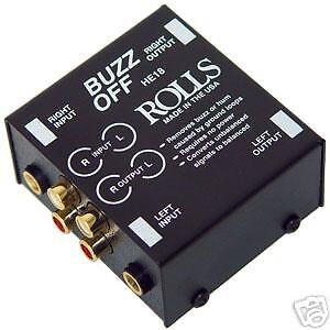 Rolls HE18 Buzz Off Hum Eliminator  