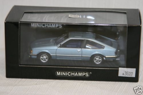 43 MINICHAMPS OPEL MONZA 1980 BLUE METALLIC 3024 Pcs.  