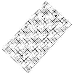 Quilting Ruler 6.5x12; 3mm ,black (1 Pieces)  