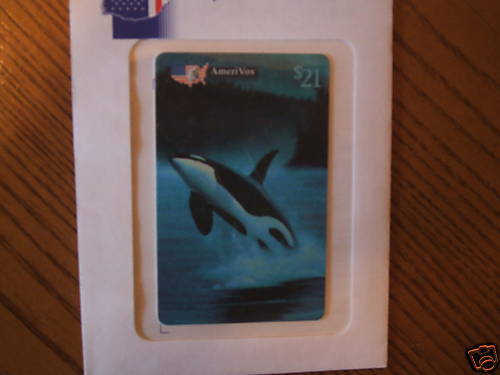 WYLAND  Amerivox Phone Card  Orca  1994  