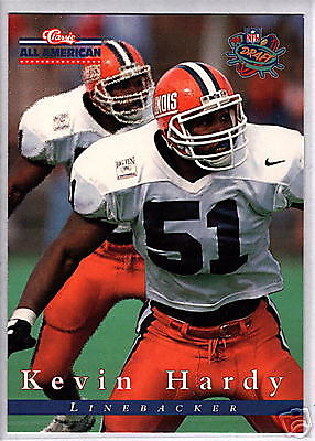 KEVIN HARDY 1996 Classic Draft RC #70 Illinois  