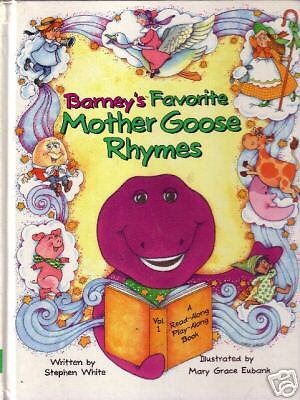 BARNEYS FAVORITE MOTHER GOOSE RHYMES Stephen White 9780782903362 