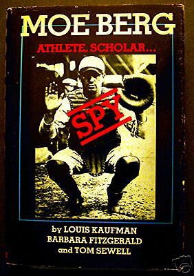 MOE BERG  Athlete Scholar SPY Kaufman 1974  