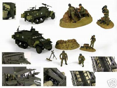 Platoon Fire Support World War II Playset, 1/32 Scale  