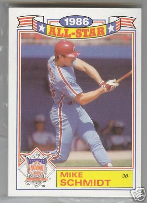 1987 Topps BASEBALL All Star Commemorative Complete Set  