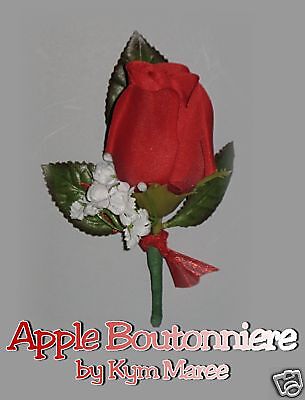 Apple Mens Boutonnieres, Wedding Bouquets, Quinceanera  