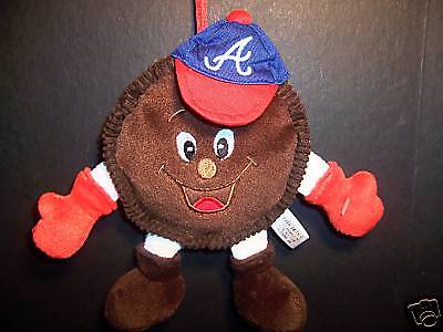 Atlanta Braves Oreo Cookie Plush Ornament Toy  