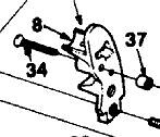 handle bar bracket HOMELITE CHAINSAW xl12 xl 12  