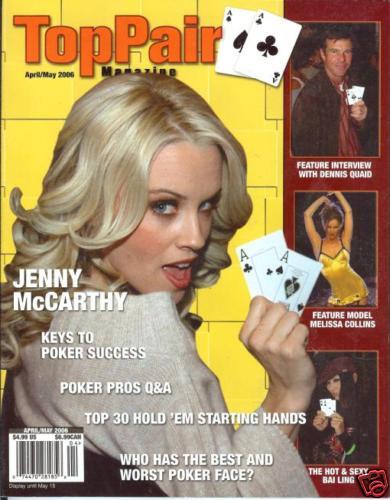  Magazine (April/May 2006) Poker / Jenny McCarthy / Bai Ling  