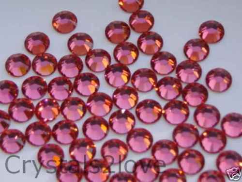 16ss PADPARADSCHA Swarovski Rhinestones 1 gross  