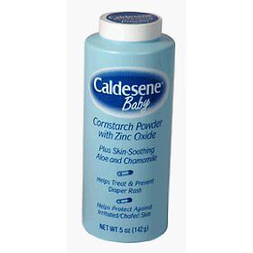 Caldesene Baby Corn Starch Powder With Zinc Oxide 5oz  