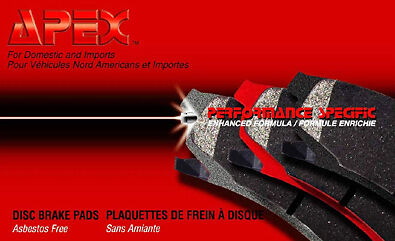 Hyundai XG300,XG350 2001,2002,2003 Apex Kevlar Brake Pads  