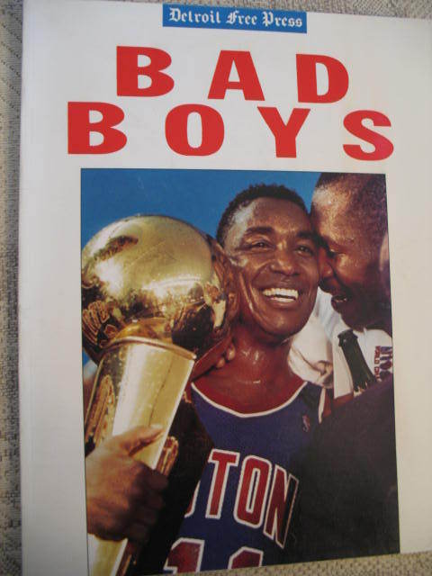 DETROIT PISTONS 1988 89 BAD BOYS COMMEMORATIVE BOOK  