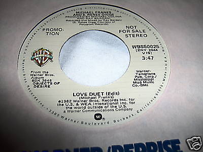 MICHAEL FRANKS/S. RENEE DIGGS-LOVE DUET STEREO/MONO 45