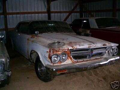 1964 chrysler 300K letter car.ATTN WILL TAKE PAYMENTS  