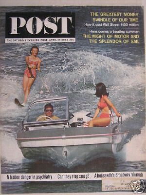 Saturday Evening Post Magazine  April 25,1964  