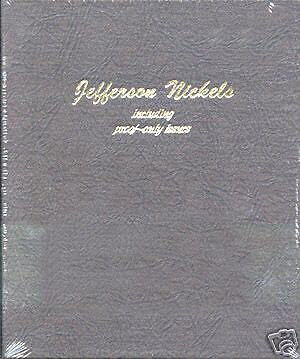 DANSCO Jefferson Nickels with Proofs 1938-2005 Album #8113