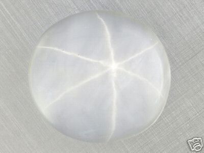 85 Cts Light Gray STAR SAPPHIRE GEMSTONE Gem Thai Southeast Asia 