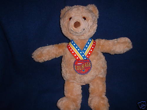 GUND 2003 WISH BEAR COURAGE TEDDY PLUSH STUFFED ANIMAL  