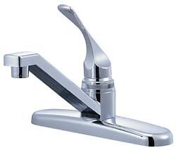 UPC 885141002096 product image for American Motorhome Rv Single Lever Kitchen Tap,white White Tap | upcitemdb.com