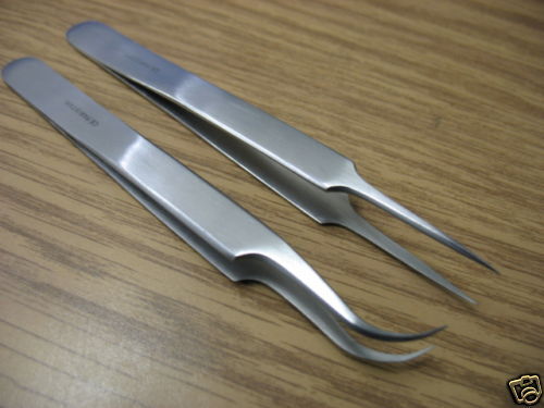 PC O.R GRADE SWISS JEWELER STYLE FORCEPS TWEEZERS 4.5  